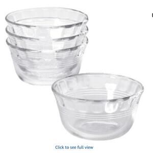 Pyrex Bakeware Custard Cups, 10-Ounce, Set of 4